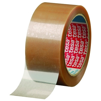 Tesa Tapes 042630005500 Carton Sealing Tape, 2" X 55 yd, Clear