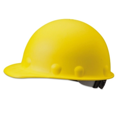 Fibre-Metal by PIP P2ARW02A000 P2 Series Roughneck Hard Cap, SuperEight Ratchet, Yellow
