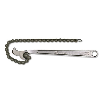 Crescent CW24 Chain Wrench, 6 in Opening, 23 in Chain, 24 in OAL