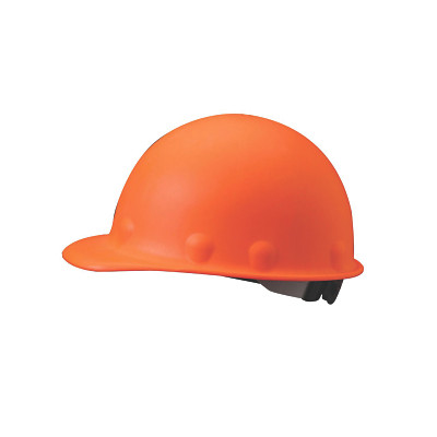 Fibre-Metal by PIP P2ARW46A000 Roughneck P2 Cap Style Hard Hat, 8 Point, Cap, Orange