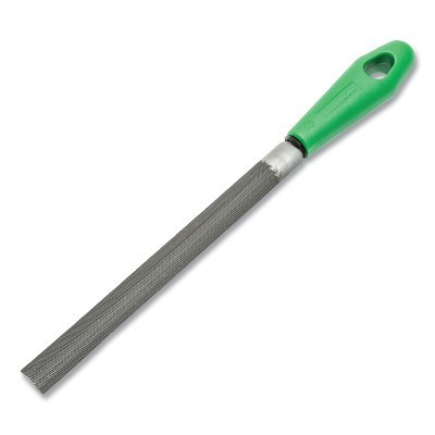 Crescent/Nicholson 21745N Half Round Bastard Files, 8 in, Tapered Handle