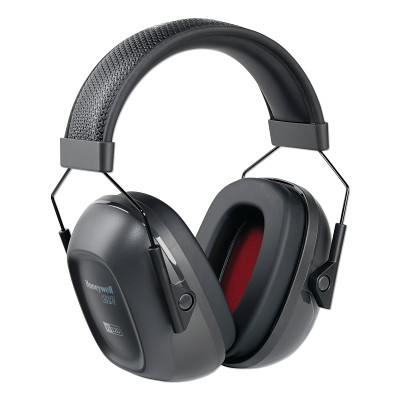 Howard Leight by PIP 1035104VS VeriShield 100 Series Passive Earmuffs, 26 dB, Black, Over-the-Head, VS120
