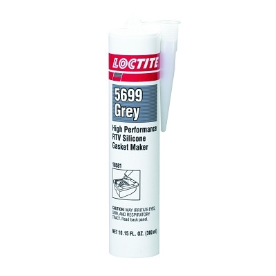Loctite 135270 5699 Grey High Performance RTV Silicone Gasket Maker, 300 mL Cartridge