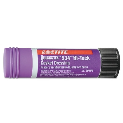 Loctite 640804 QuickStix 534 Hi-Tack Gasket Dressing, 19 g Tube, Purple