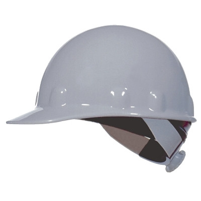 Fibre-Metal by PIP E2QSW09A000 SuperEight E2 Series Hard Cap, 8-point Ratchet Swingstrap and Quick-Lok Blocks, Gray