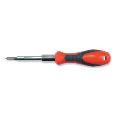 Crescent CMBD7P 7-in-1 Interchangeable Bit Screwdriver, Nutdriver, Slotted, Phillips,