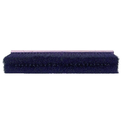 Weiler 42135 Coarse Sweeping Brush, 24 in Hardwood Block, 3 in Trim L, Black Tampico Fill
