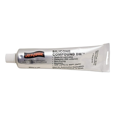 Jet-Lube 73560 Silicone DM Dielectric Grease, 5 oz, Tube