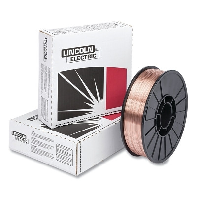 Lincoln Electric LINED028676 SuperArc L-56 MIG Wire, 0.035 in dia, 12.5 lb Plastic Spool, Copper Coated Mild Steel