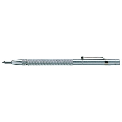 General Tools 88 Tungsten Carbide Tip Scriber, 6 in, Tungsten Carbide, Straight Point