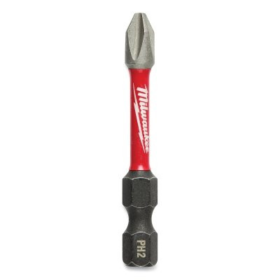 Milwaukee Tool 48-32-4862 SHOCKWAVE Impact Phillips Bit, 2 in L, Phillips #2 Drive Size
