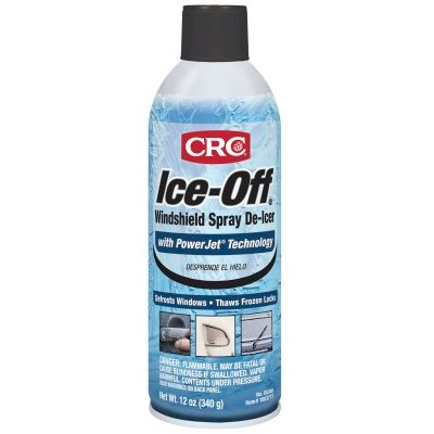 CRC 05346 Ice-Off Windshield Spray De-Icer, 16 oz Aerosol Can