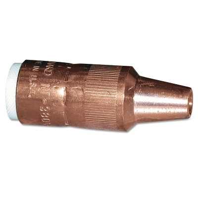 Bernard NT3800C Centerfire MIG Nozzle, Flush, 3/8 in Bore, For TT Series Tip, Copper