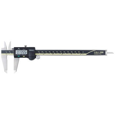 Mitutoyo 500-197-32 Series 500 Standard Digimatic Caliper w/Thumb Roller, 0-8 in, Stainless Steel, without SPC