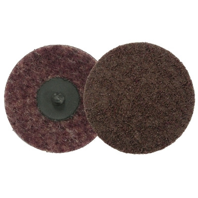 Weiler 51531 Surface Conditioning Discs, 2 in Dia., Medium Grit, Aluminum Oxide