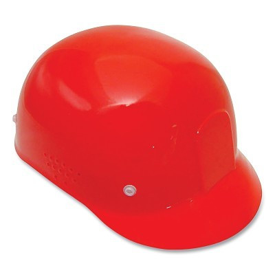 Radians 302-RED Diamond Bump Cap, 4-Point Molded Suspension, Red