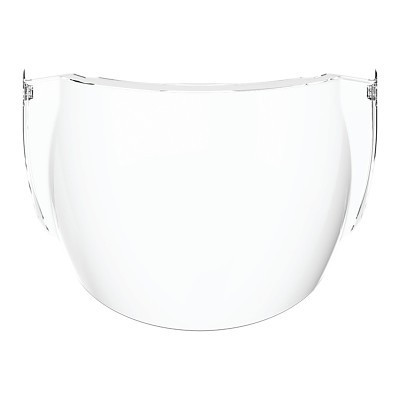 HexArmor 17-27003 Face Shield Replacement Window, TruSpan Universal, TruShield Anti-fog/Scratch-resistant Coating, Clear, 21 cm L, 21 cm H