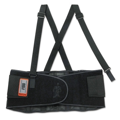 Ergodyne 11386 ProFlex 100 Economy Back Support, 2X-Large, Black