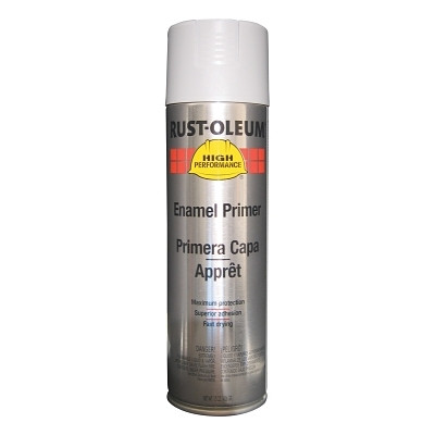 Rust-Oleum V2182838 High Performance V2100 System Enamel Aerosol, 15 oz Can, Gray, Flat