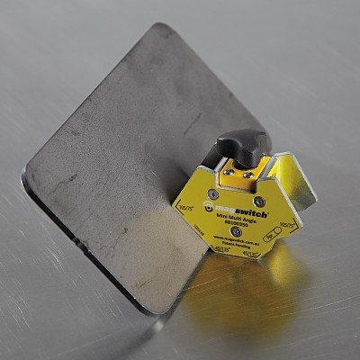 Magswitch 8100350 Mini Multi-Angle Welding Magnet, 80 lb Capacity