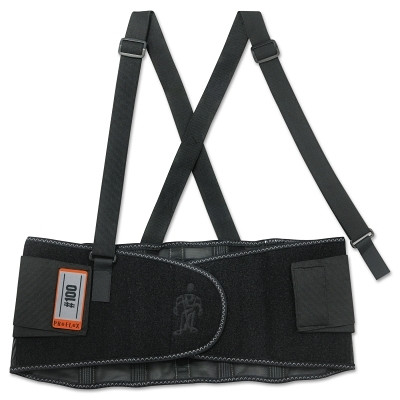 Ergodyne 11384 ProFlex 100 Economy Back Support, Large, Black