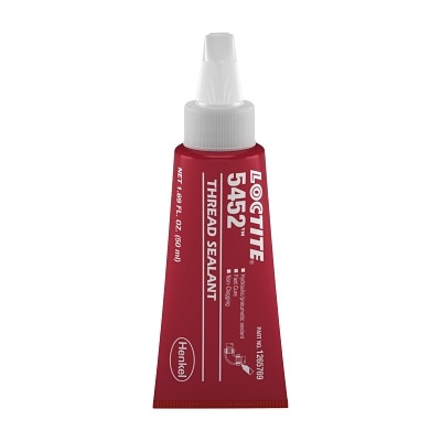 Loctite 1265769 5452 Fast Cure Thread Sealant, 50 mL, 2 in Thread, Purple