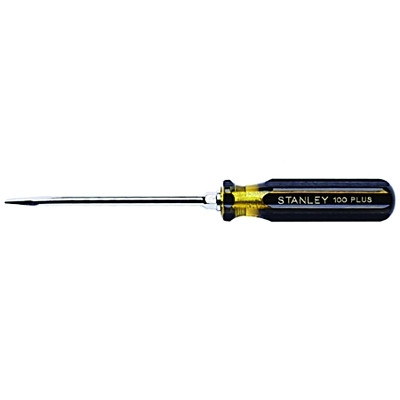 Stanley 66166A 100 Plus Round Blade Standard Tip Screwdriver, 5/16 in, 11 in Long