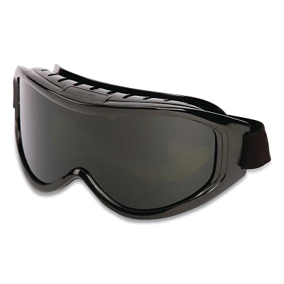 Sellstrom S80210 Odyssey II Series Industrial Dual-Lens Goggle, Shade 5, Black Fr, OTG, AF