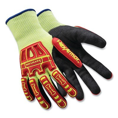 HexArmor 2091 Rig Lizard Winter Knit and Impact Gloves Size XS 6