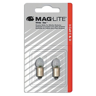 MAGLITE LM2A001 Mini AA Flashlight Replacement Lamps, For Use With AA 2 cell