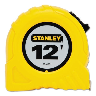 Stanley 30485 Tape Rule, 1/2 in x 12 ft
