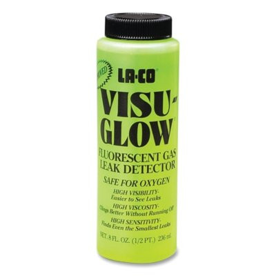 LA-CO 32898 Visu-Glow Leak Detectors, 8 oz