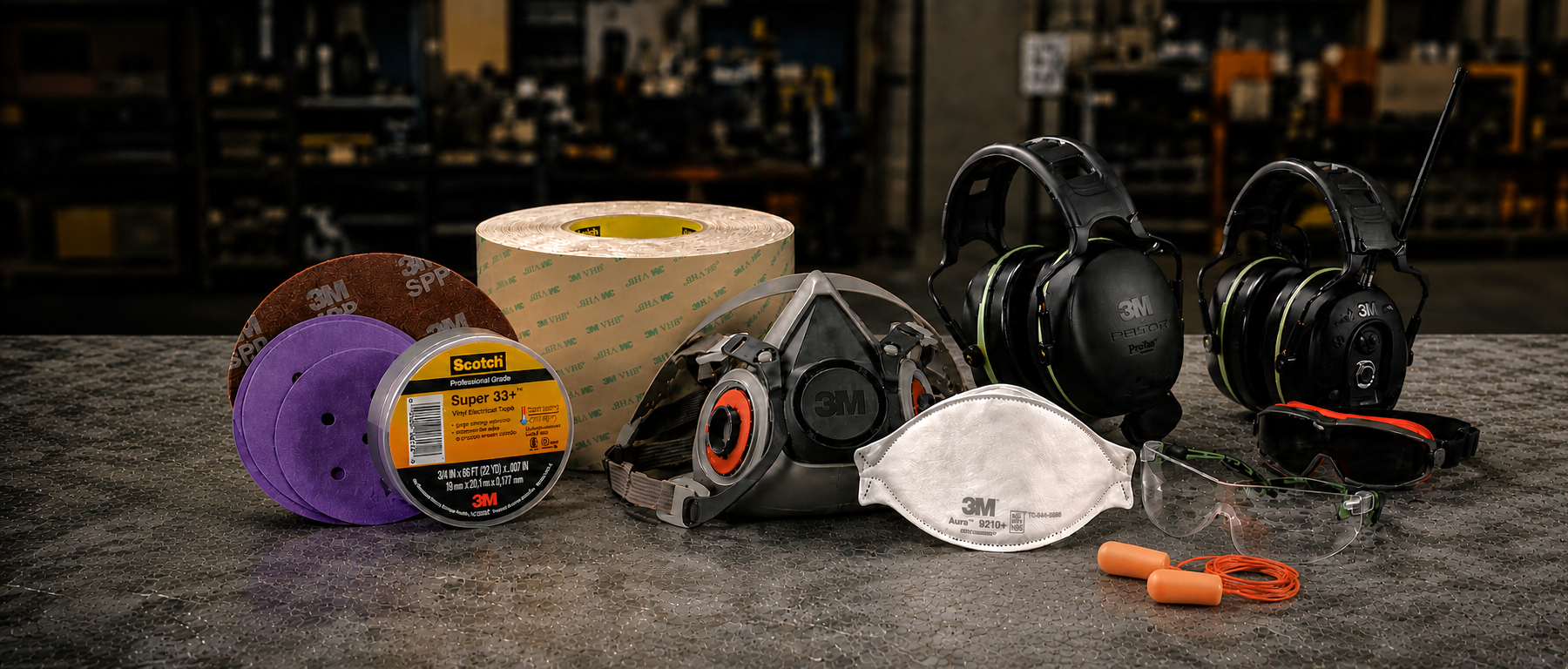 3M safety PPE and respiratory protection products