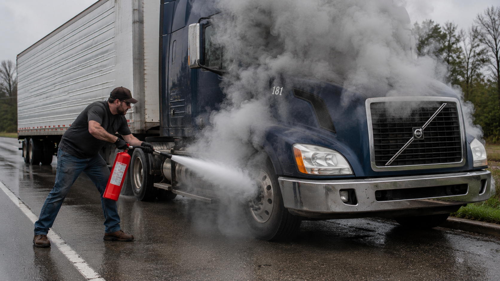 Fire extinguishers and facility fire safety equipment