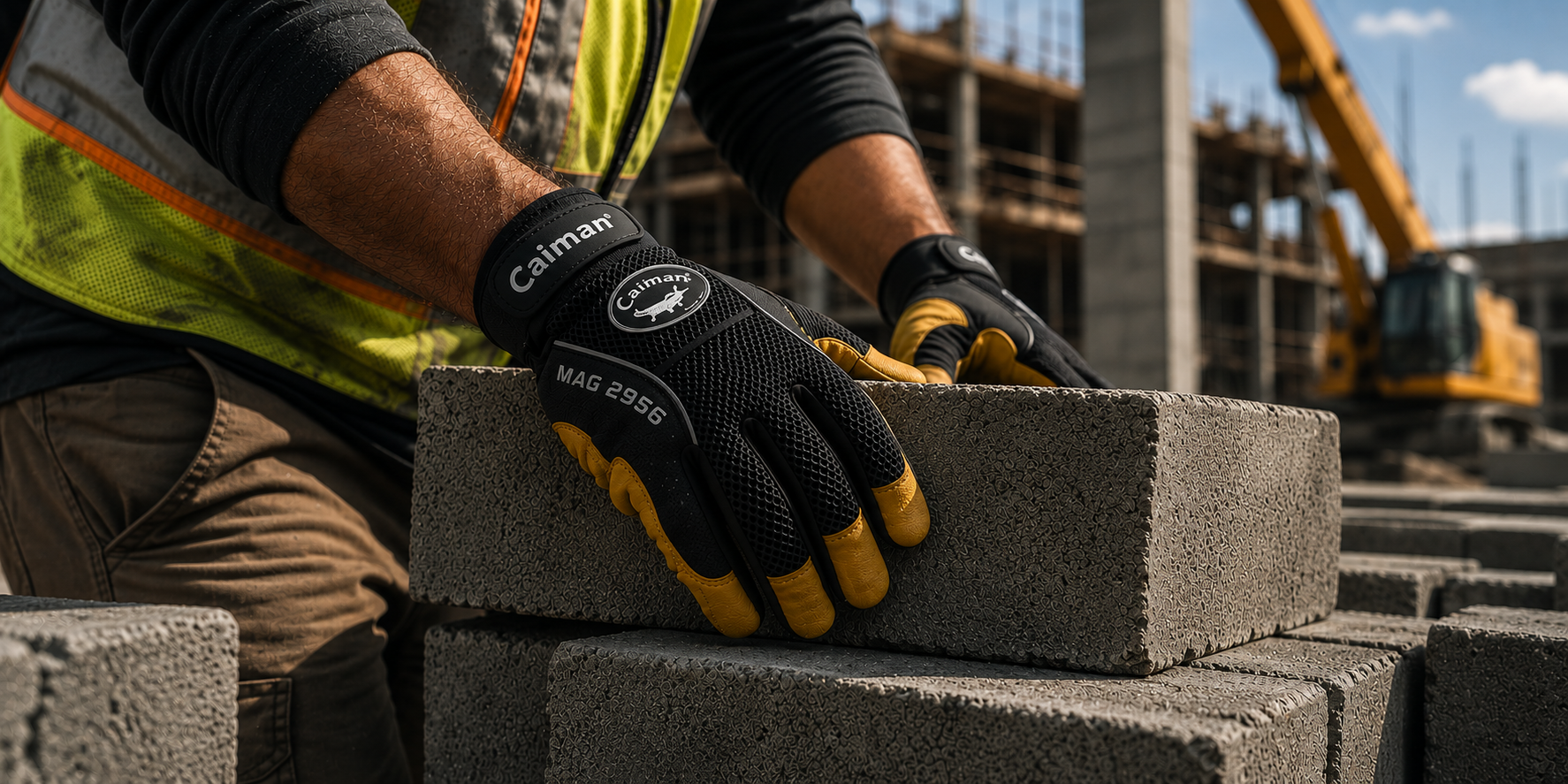 Industrial safety gloves and hand protection
