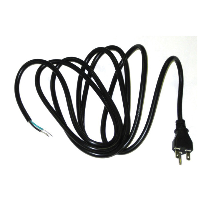 6 FT 14 AWG 3 Prong Replacement Power Cord, 15 Amp 14 Gauge