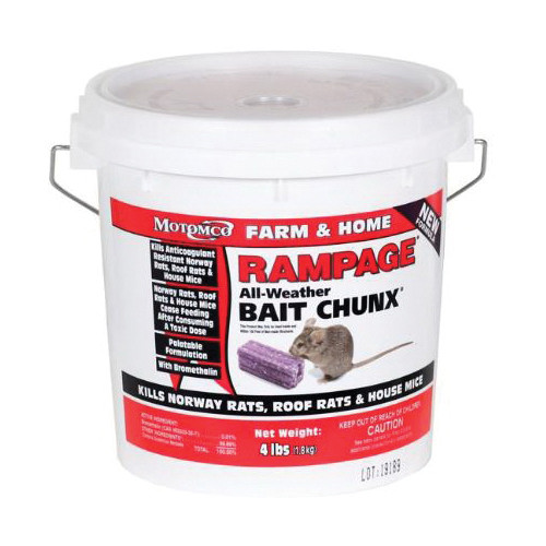 Motomco Rampage Rat and Mouse Bait - Thumbnail 4