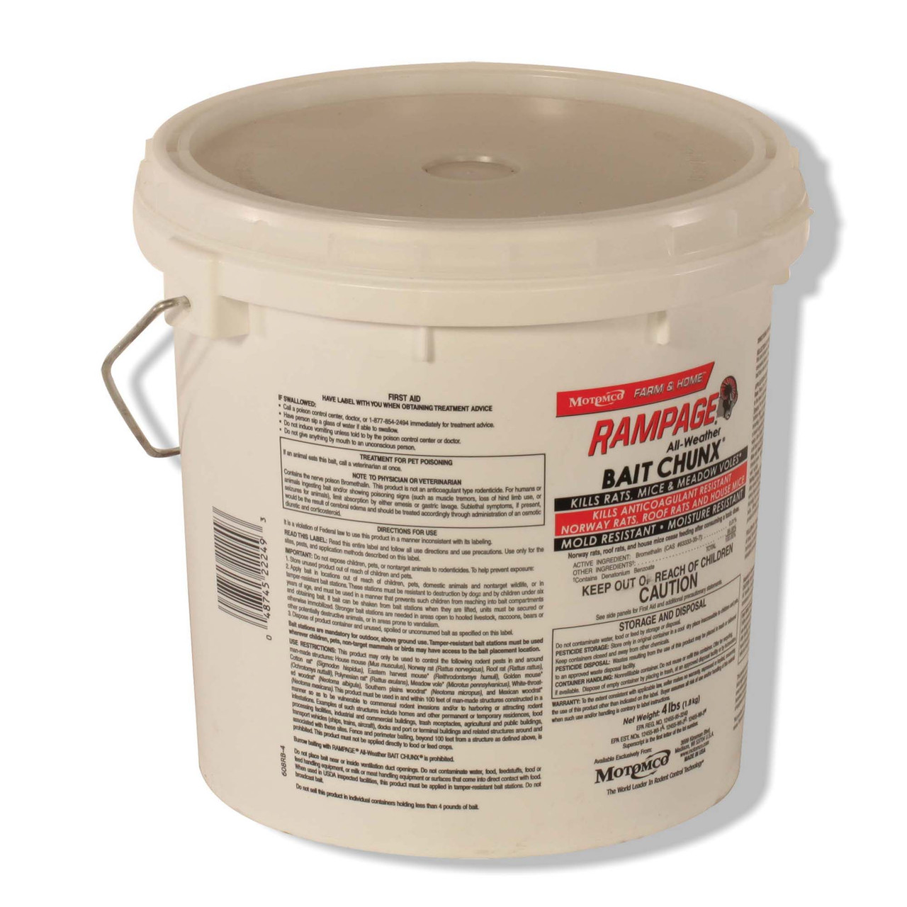 Motomco Rampage Rat and Mouse Bait