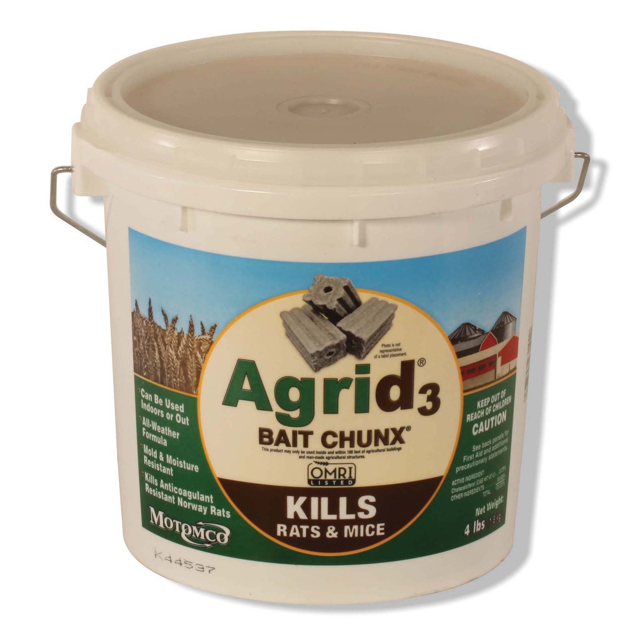 Agrid® Bait Chunk, 4 lb, Chunx