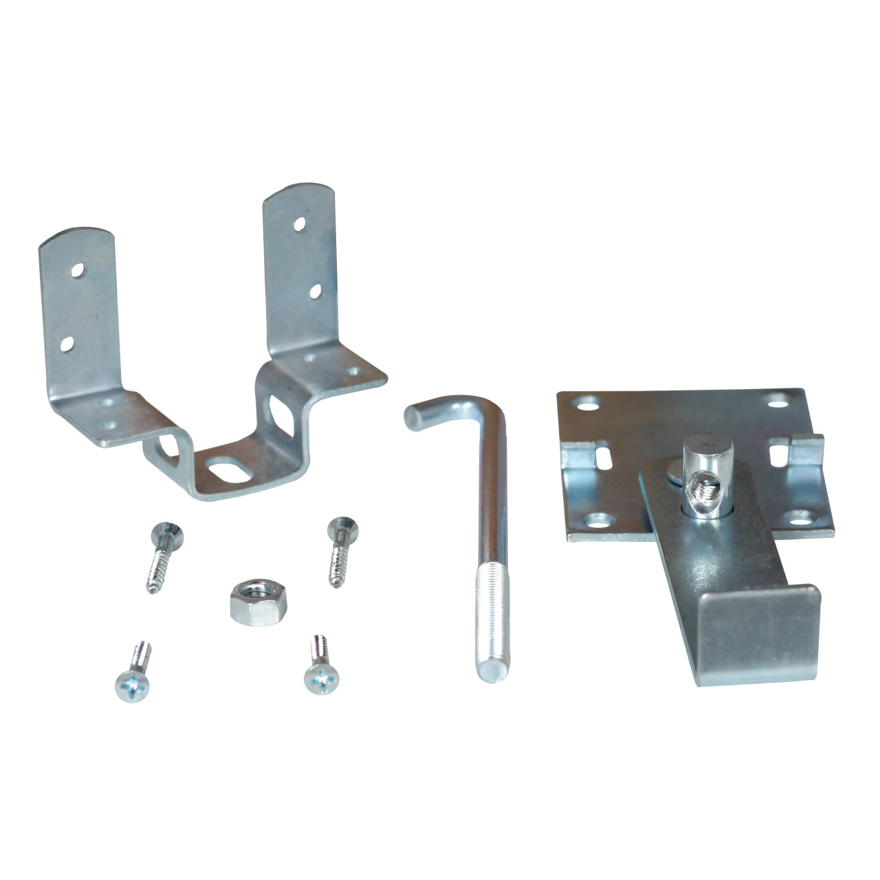 Cannonball® Adjustable Heavy Duty Door Jamb Latch With 7 in Hook