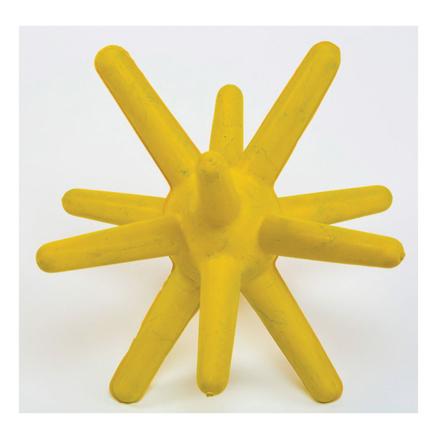 Yellow Natural Rubber EASYFIX® Luna 86 Chew Toy For 4 to 7 weeks