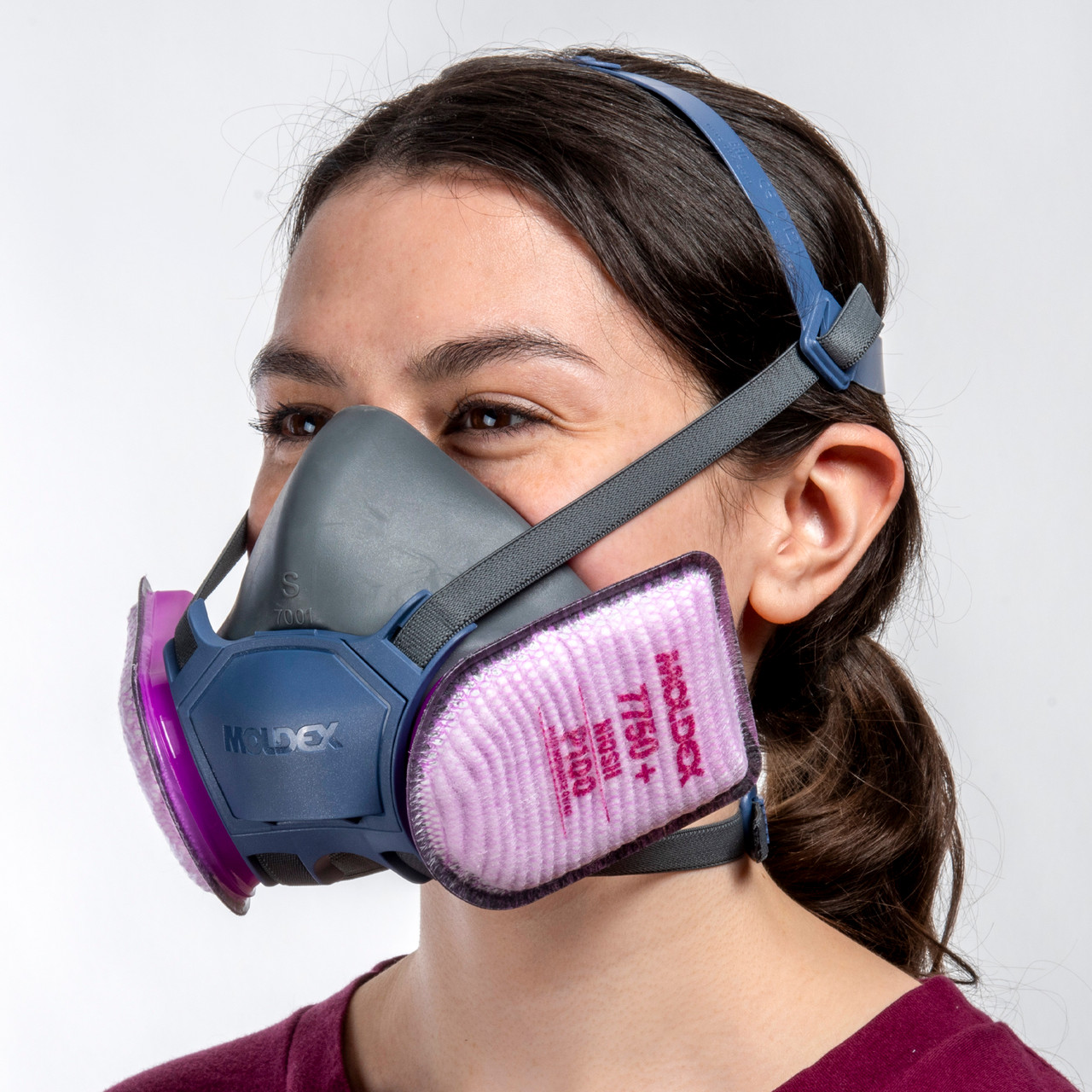 Moldex® 7000 Half Mask Respirator, Medium, with P100 CA