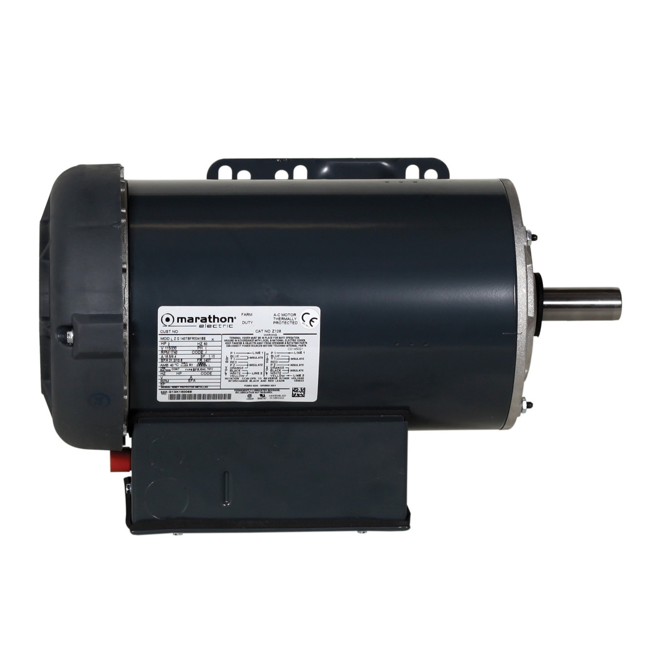 Cumberland® Utility Auger Motor 2HP 7/8 Inch Shaft