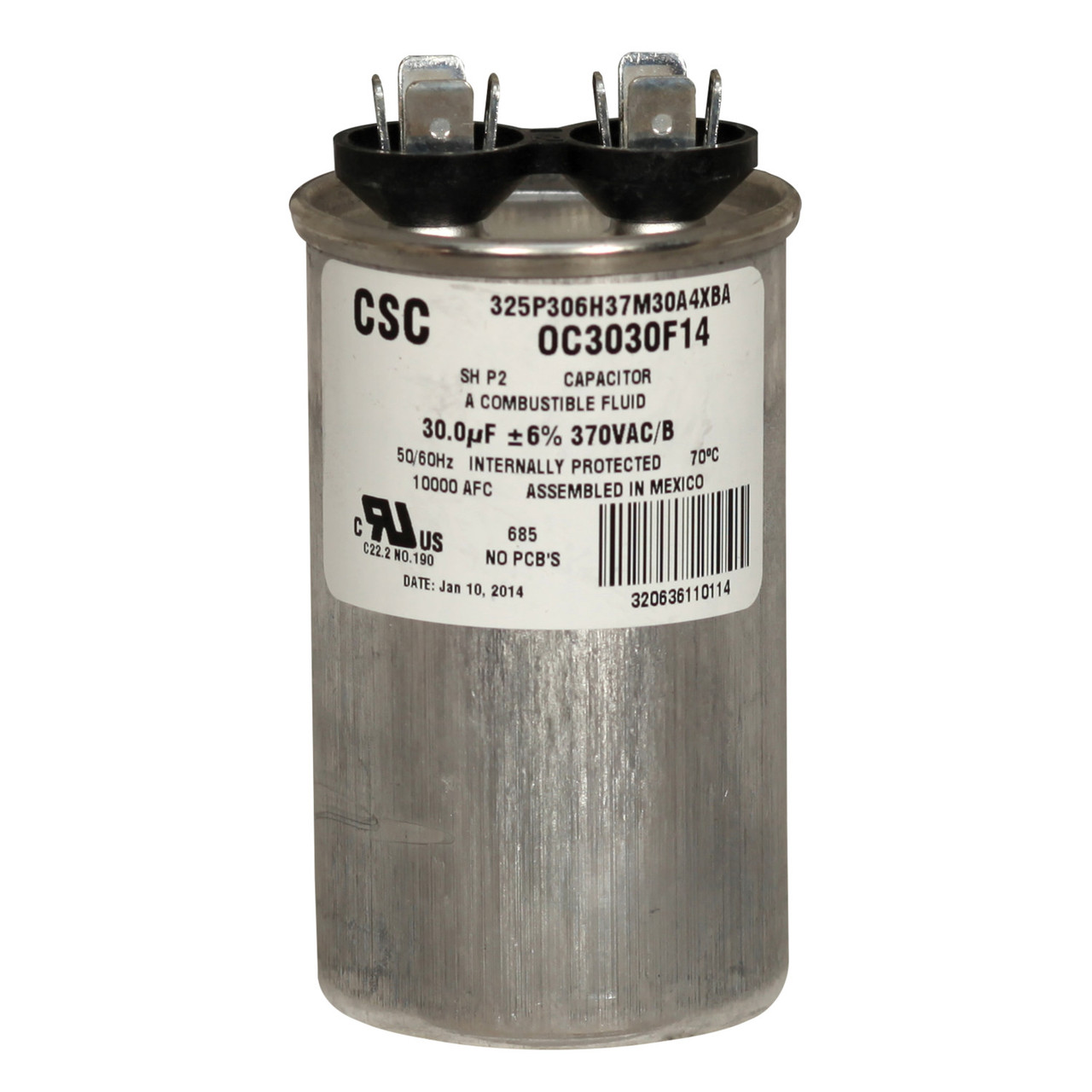 おまとめ【cal277】【cal302】 AP® Capacitor, For Use With 30 rpm Baldor Winch Motor