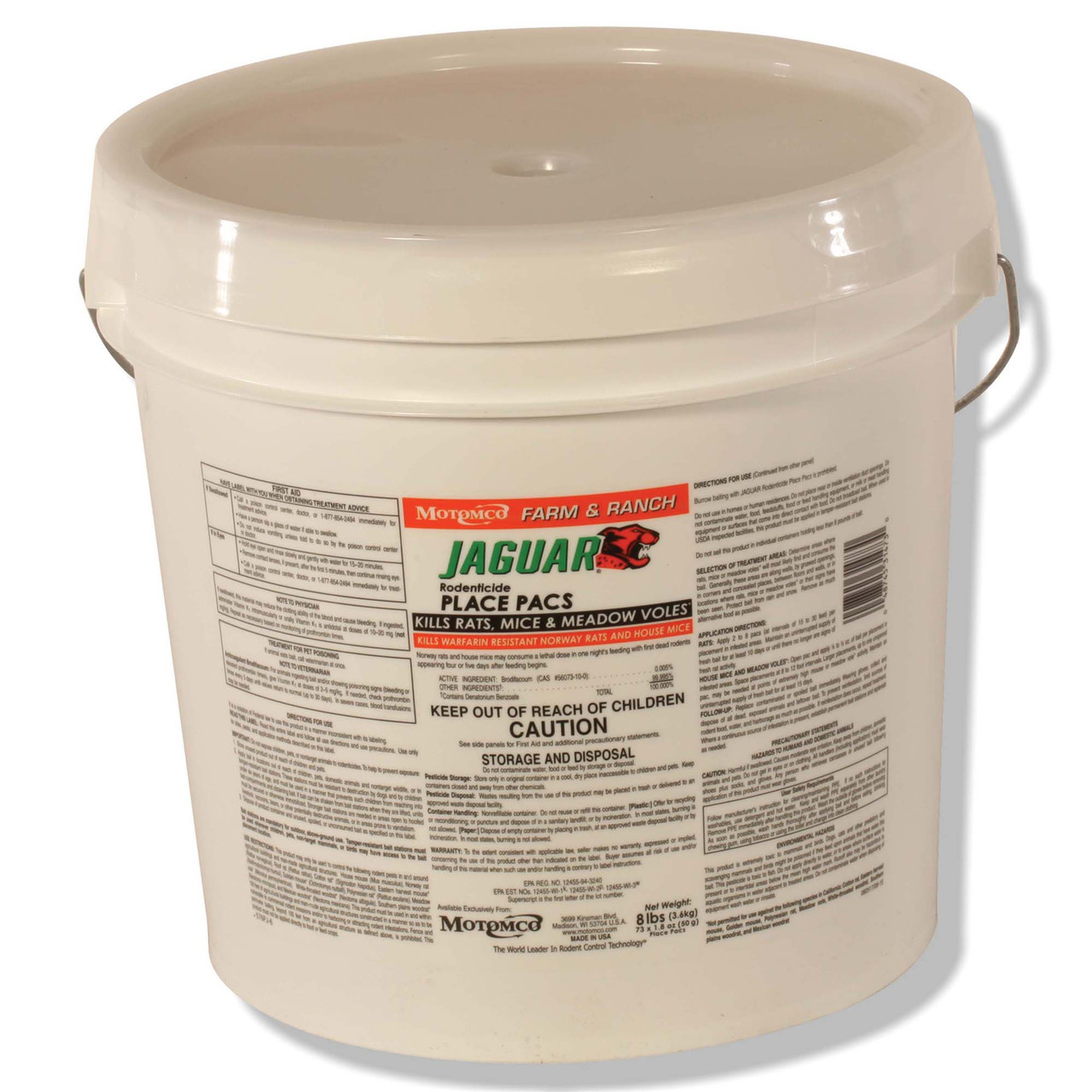 Motomco Jaguar Mouse and Rat Bait - Thumbnail 5