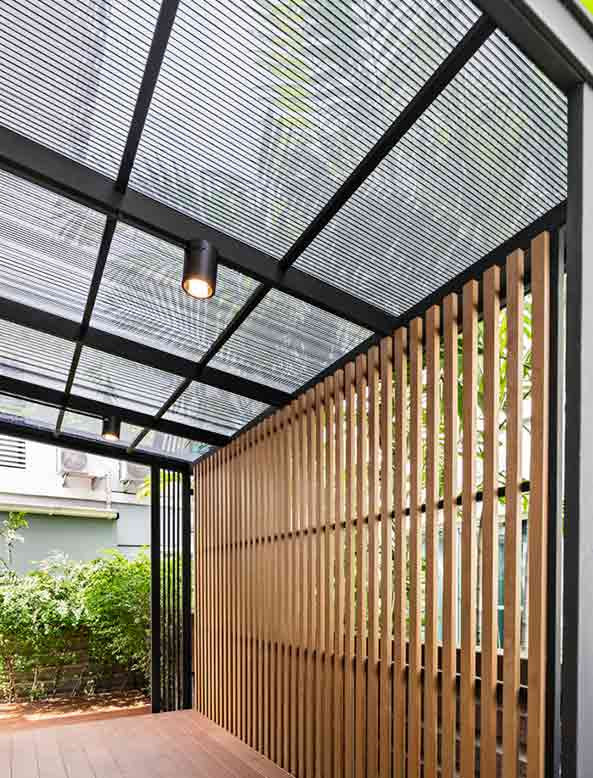 Polycarbonate TwinWall Panel 8MM 4' x 12'