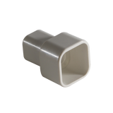 Lubing PVC Square to Square Transition Coupler