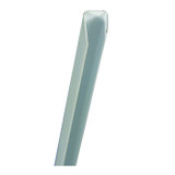 PVC End Cap Strip, 15/32 in THK, 8 ft L