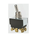 3-Way Heavy Duty On-Off-On Toggle Switch, 125/250 VAC, 10/20 A, 1-1/2 hp, DPDT