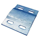 Galvanized Back Plate for Adjustable Galvanized Pipe